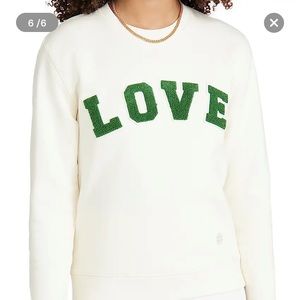 Tory Burch Sport French Terry Love Crew
